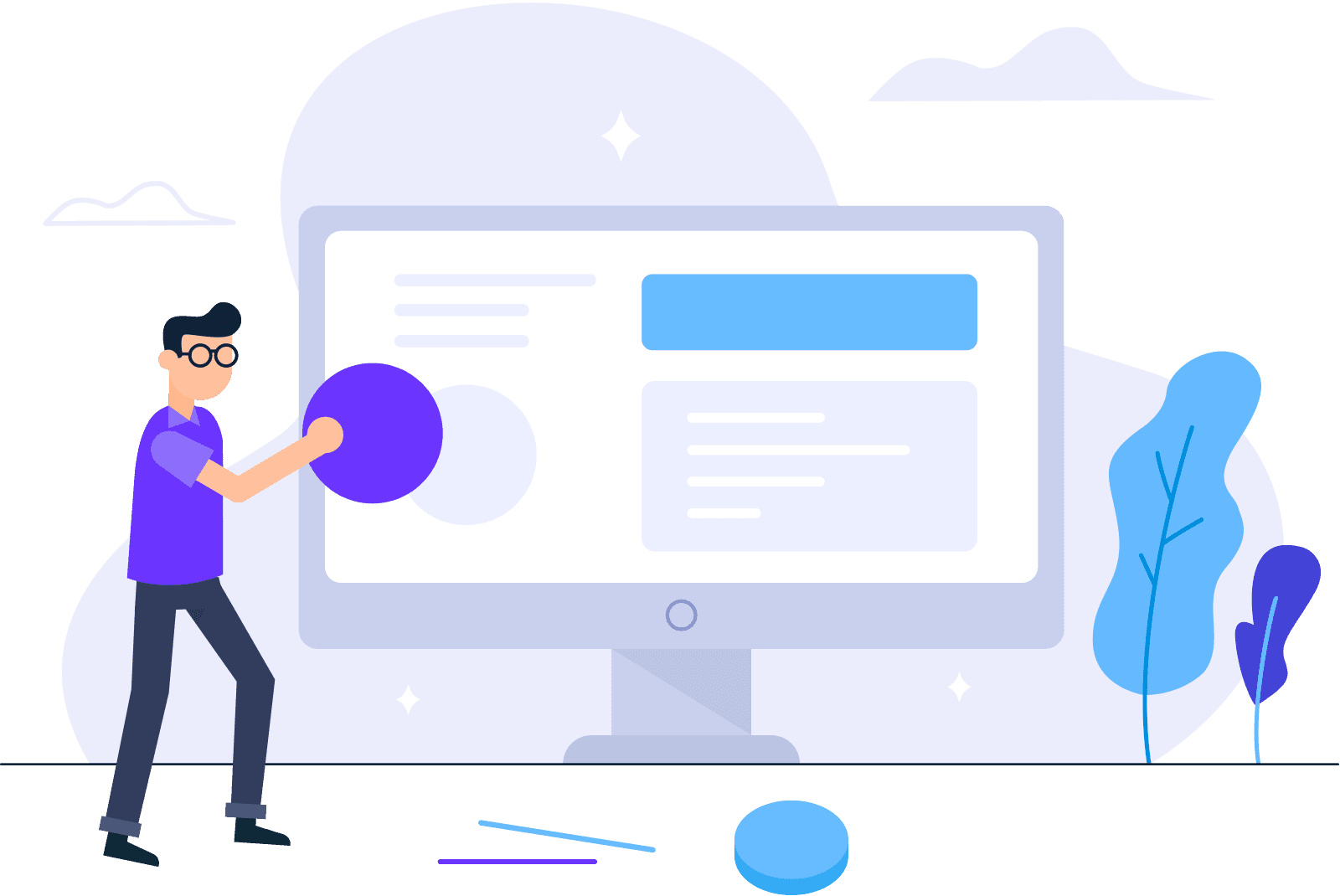 Choose us illustration